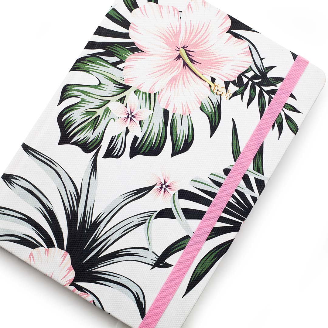 Floral A5 Hard Cover Journal