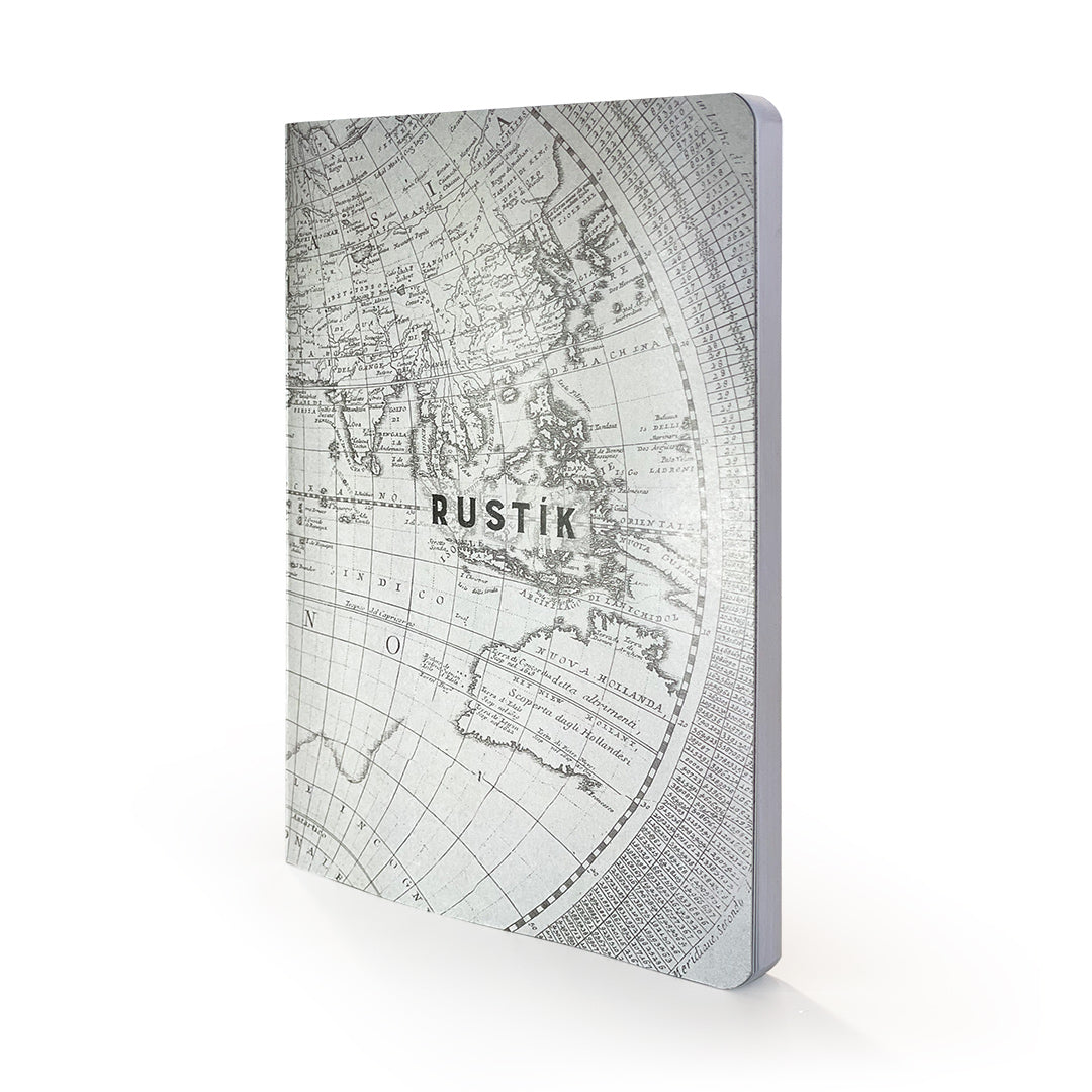 Rustik Colourful Leather Slip On Cover & Journal